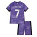Liverpool Luis Diaz #7 Babykleding Derde Shirt Kinderen 2023-24 Korte Mouwen (+ korte broeken)